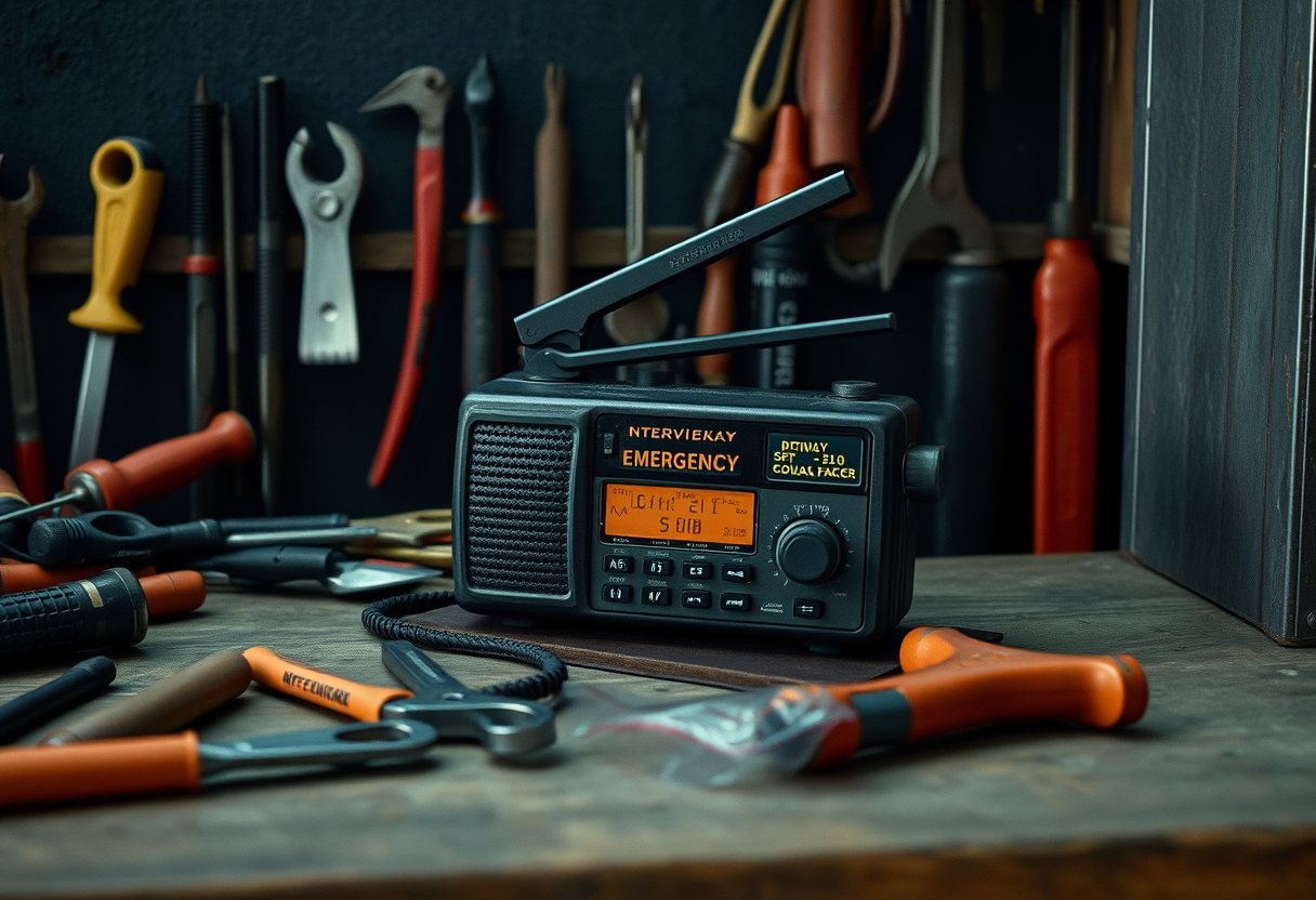Eton Quest Hand Crank Noaa Weather Radio