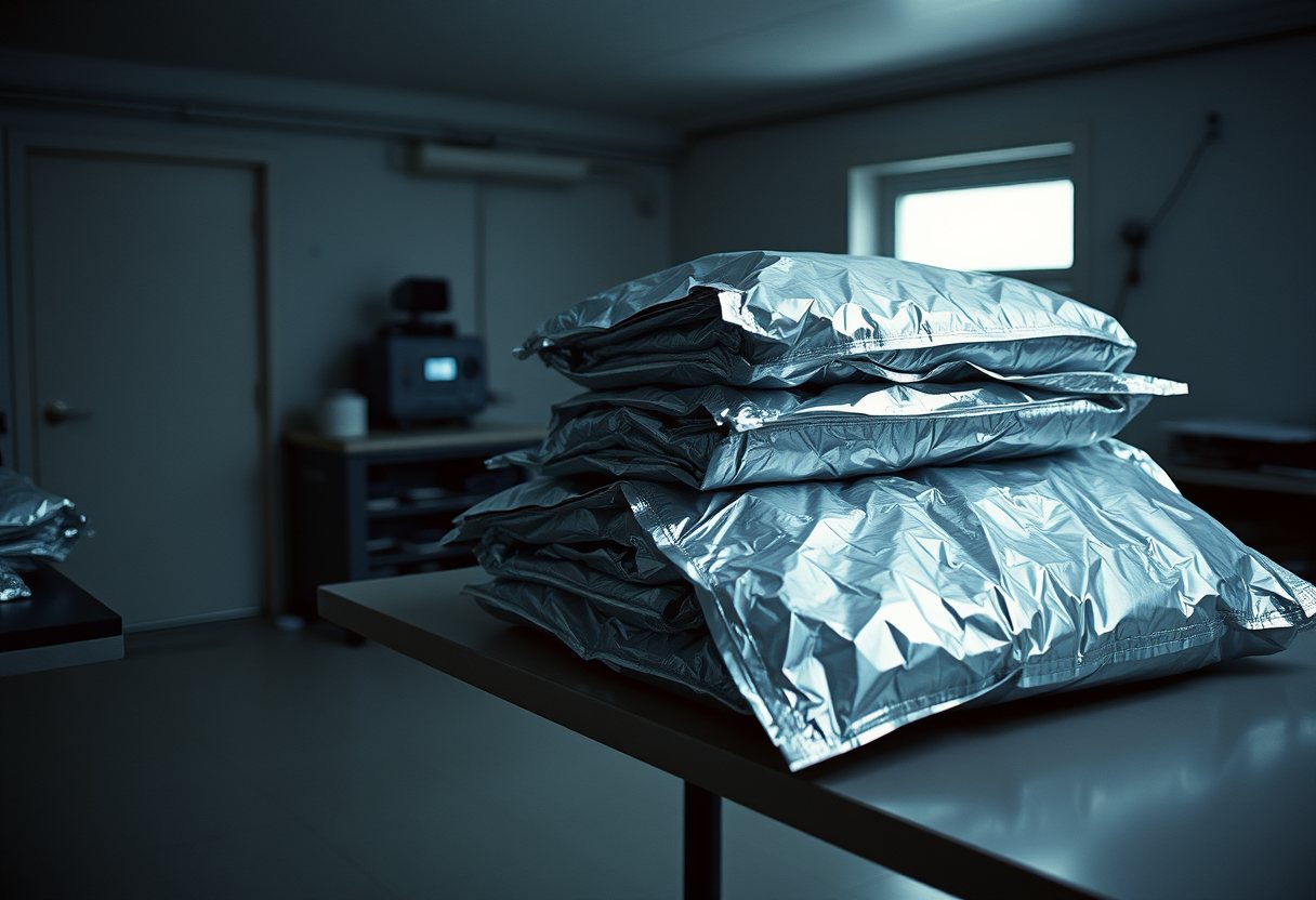 Qio Chuang Mylar Emergency Blankets 4 Pack